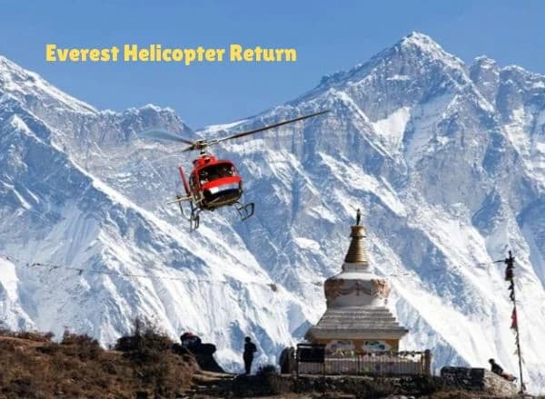 Everest Helicopter Return