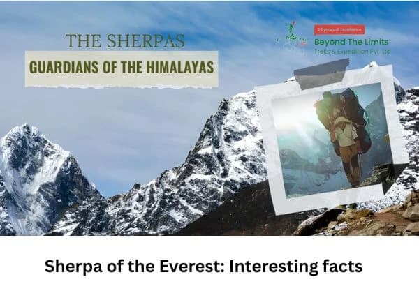 Sherpa of the Everest