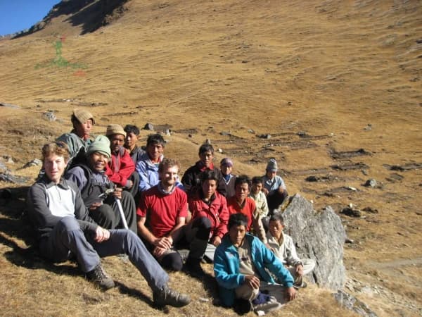 Dolpo trek group