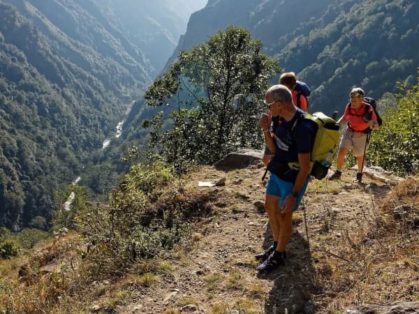 Kbc trek enjoying the trail