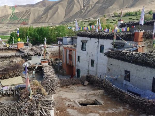 Lomanthang village mustang