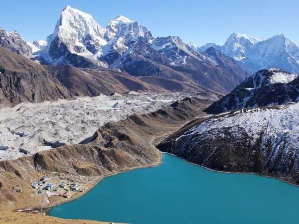 view from Gokyo Ri