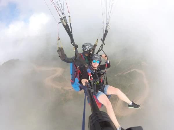 Paragliding in Nepal