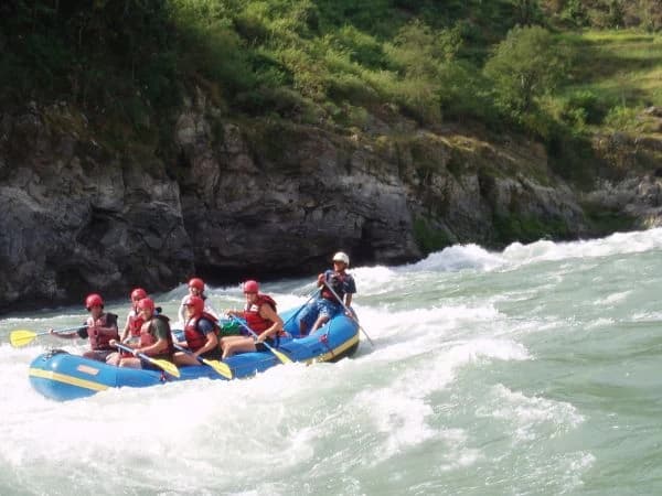 Rafting in Nepal