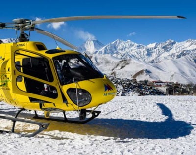 Everest Base Camp Trek with fly back by Helicopter